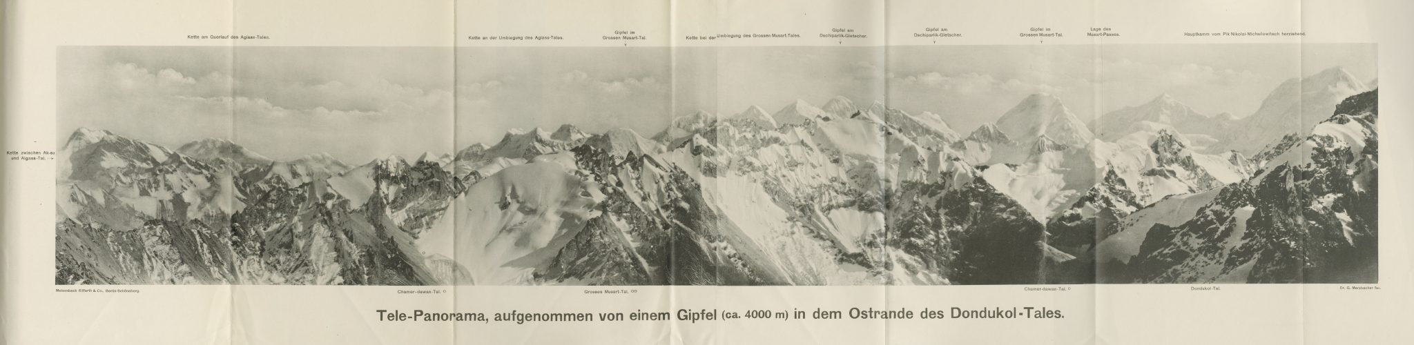 TRV037A2 Vorläufiger Bericht über eine in den Jahren 1902 und 1903 ausgeführte Forschungsreise in den zentralen Tian-Schan Gottfried Merzbacher