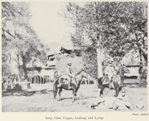 Men and Gods in Mongolia by Henning Haslund-Christensen