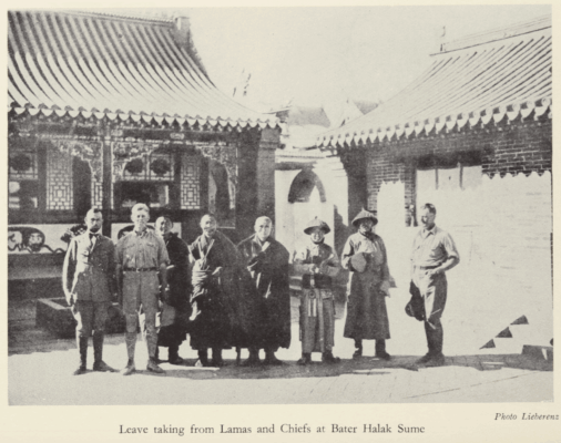 Men and Gods in Mongolia by Henning Haslund-Christensen