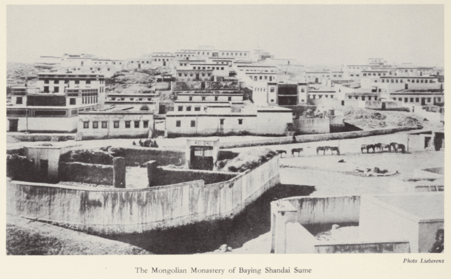 Men and Gods in Mongolia by Henning Haslund-Christensen